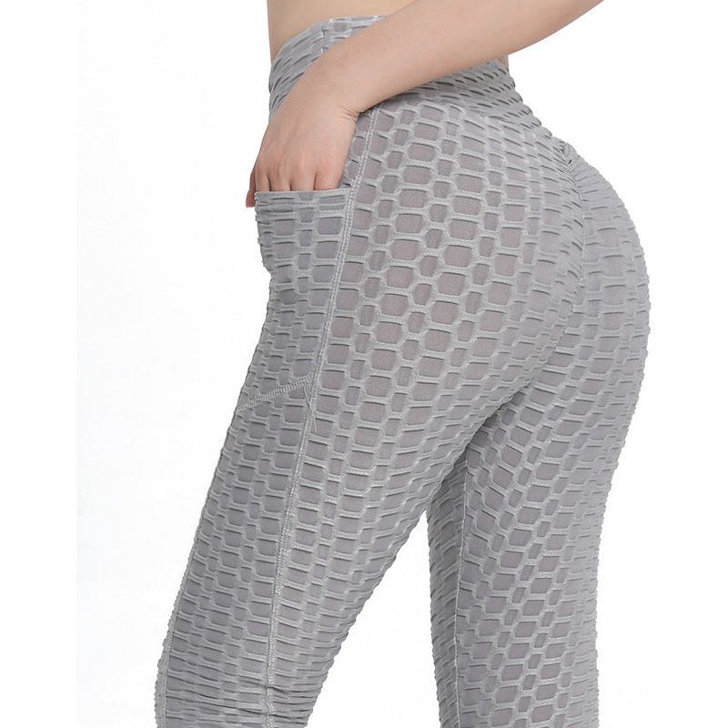 Fitness Yoga Pants Women Leggings With Pocket Running Sports