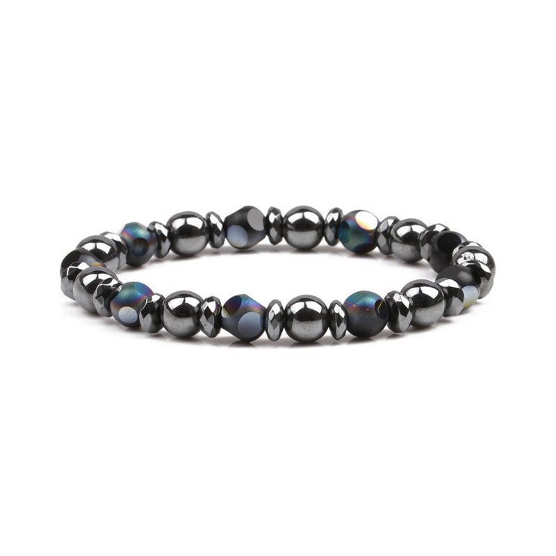 Color Magnetic Black Stone Copper Bracelet - Jointcorp