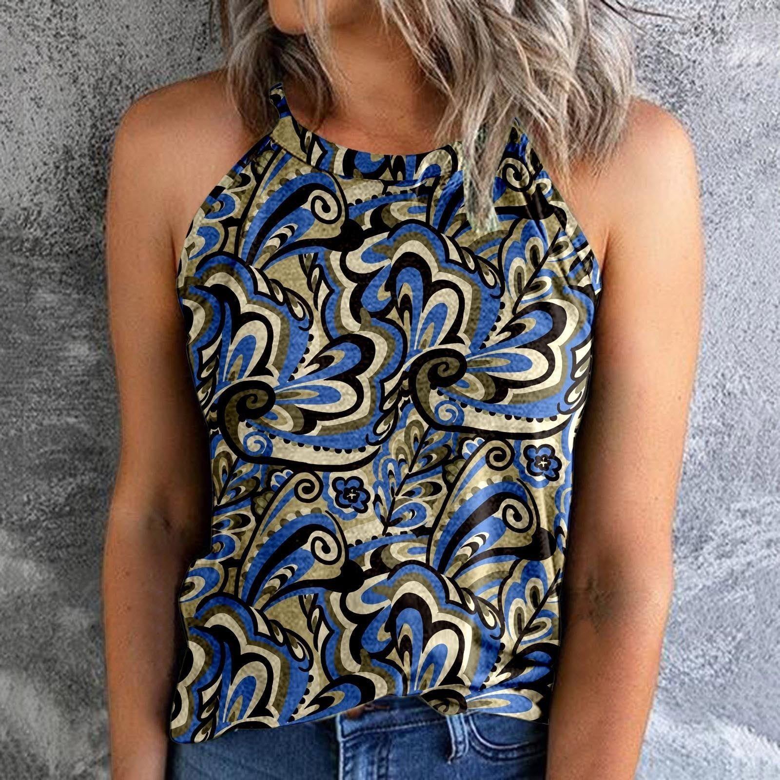 Bohemian Printed Ethnic Style Vest