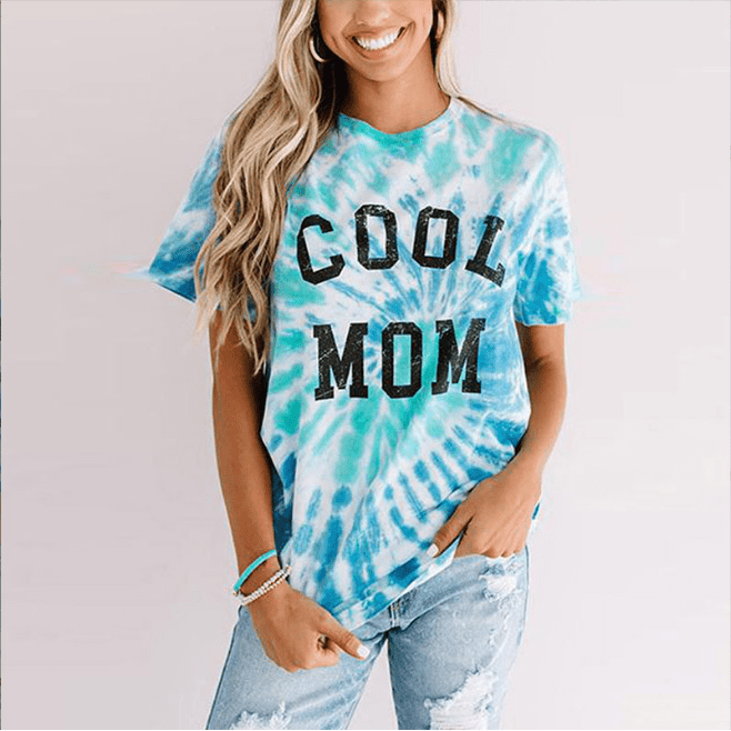 European And American Digital Printing Short-sleeved Women's Summer Loose T-shirt - Jointcorp