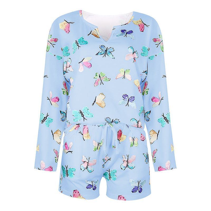 Women Casual Printed Pajamas And Home Wear Suits - Jointcorp