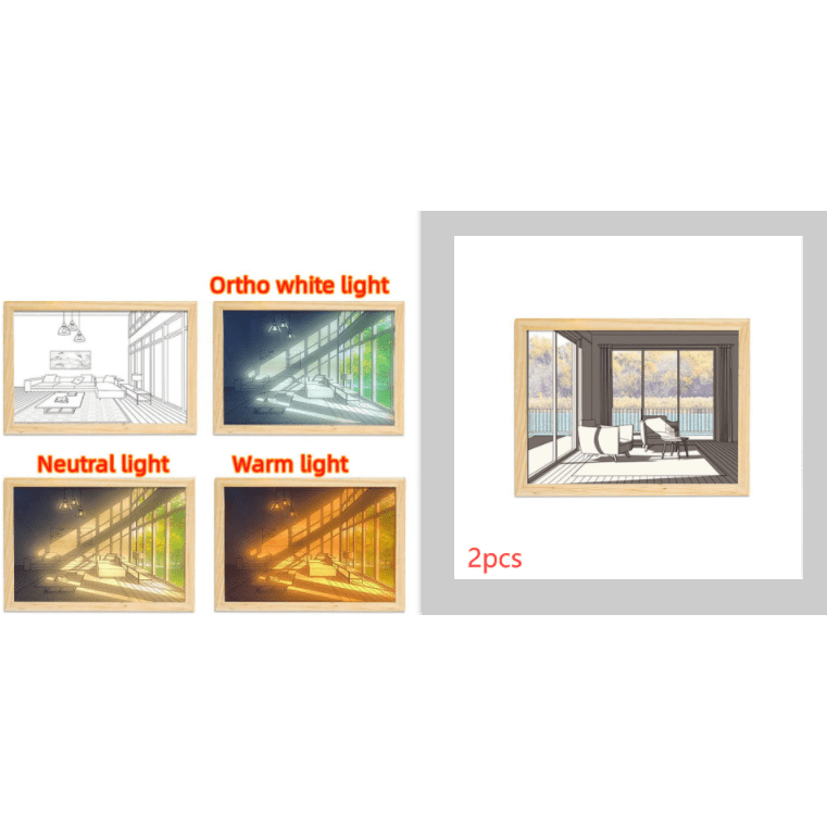 Illuminated Picture LED Decorative Light