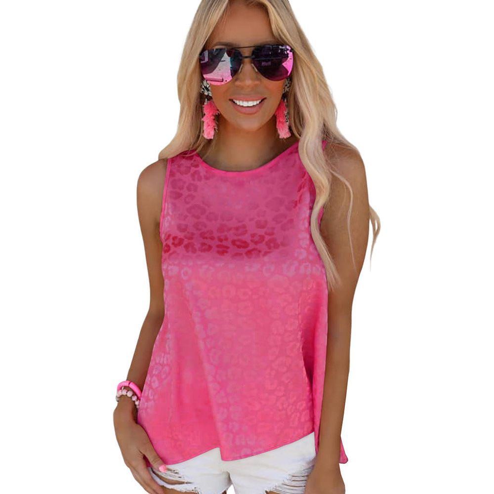 Leopard Print Pullover Vest For Women - Jointcorp