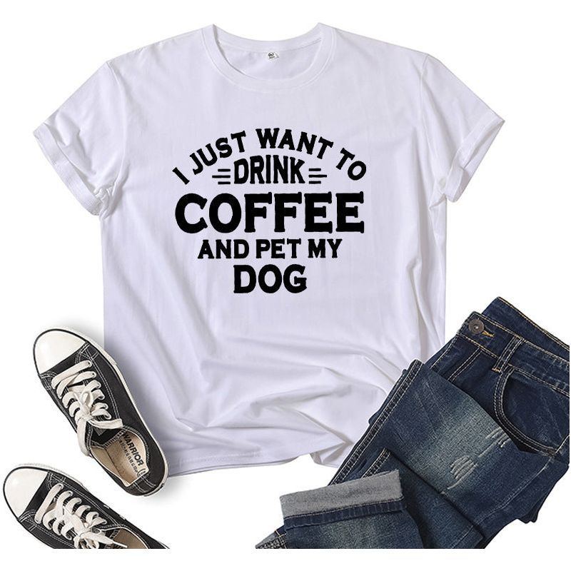 Printed Short Sleeve Round Neck T-shirt