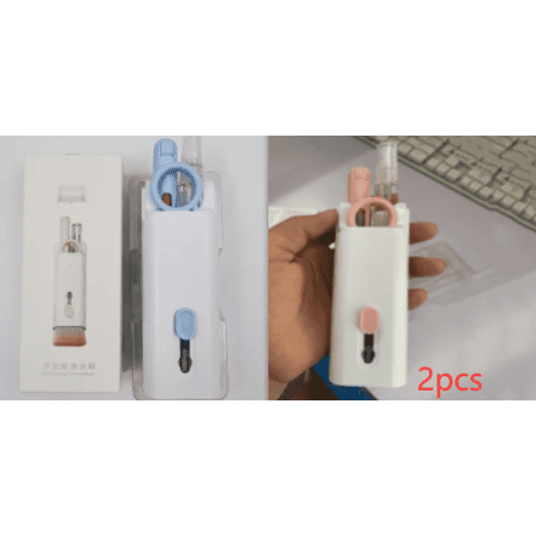Multifunctional Bluetooth Headset Cleaning Pen Set Keyboard Cleaner Cleaning Tools Cleaner Keycap Puller Kit