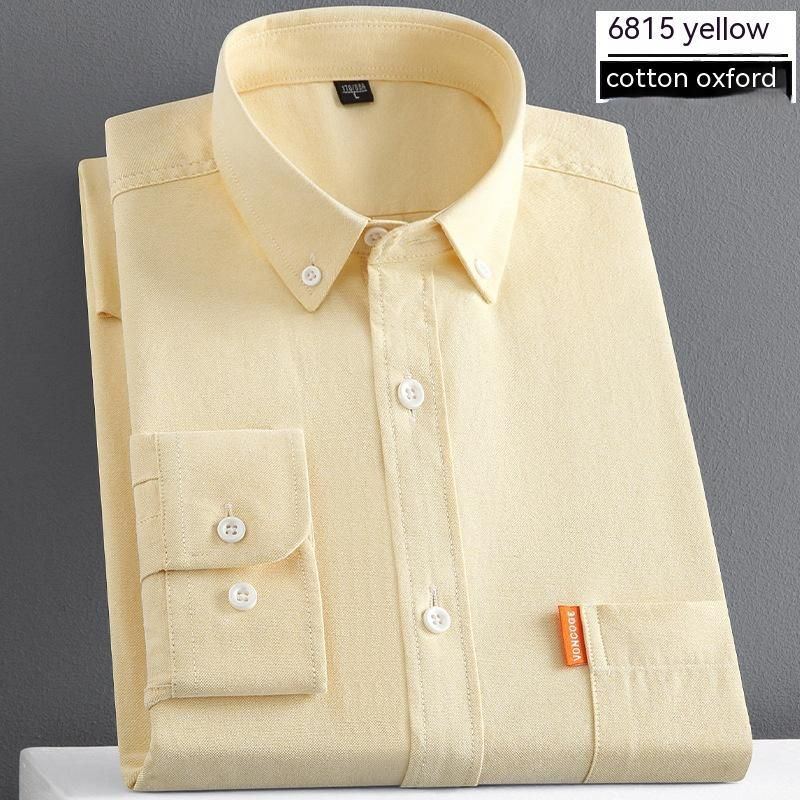 Men's Shirt Long Sleeve Pure Cotton Coat - Jointcorp