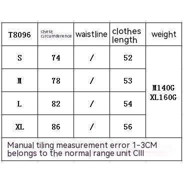 Summer Camisole Slim Fit Backless Loose Vest