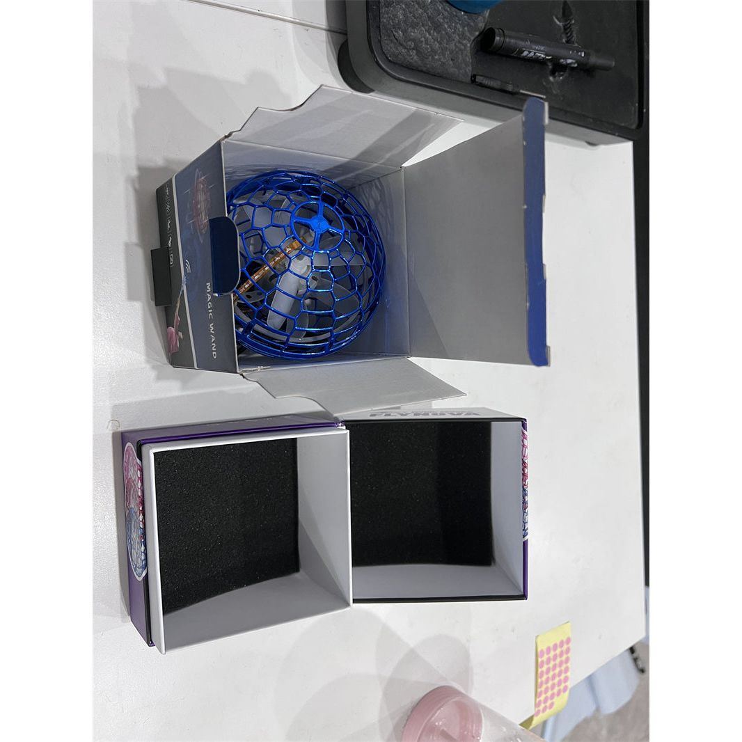 Flynova Pro Flying Ball Spinner Toy Hand Controlled Drone Helicopter 360 Rotating Mini UFO With Light Kids Gifts