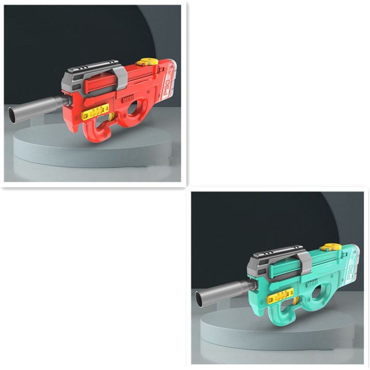 New P90 Electric Water Gun High-Tech Kids Toys Outdoor Beach Pool Large Capacity Summer Gel Blasting Water Gun For Adults