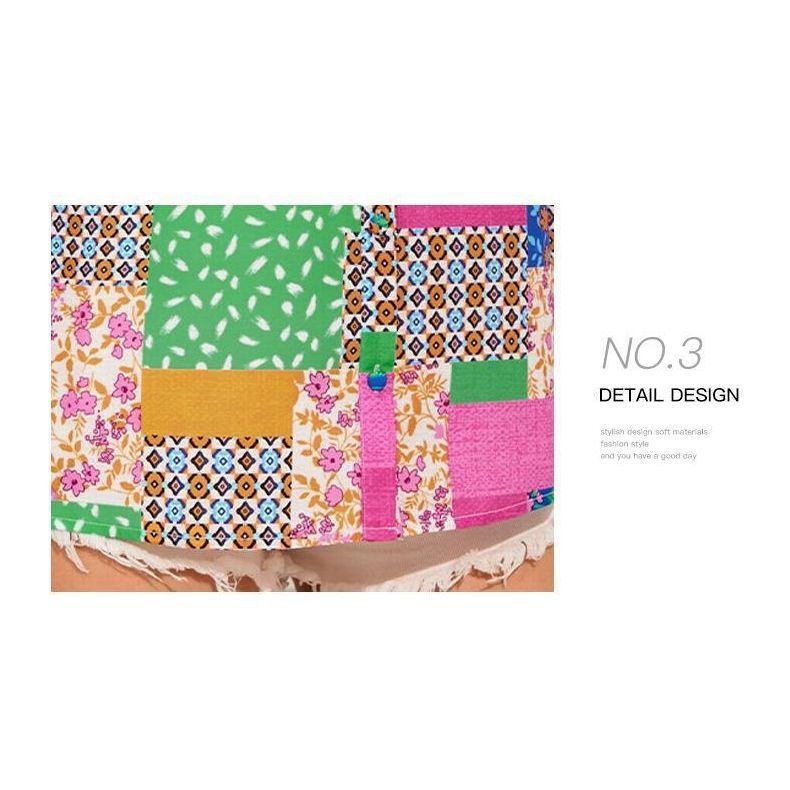 Printed Fashion Simple Loose Long Sleeves Chiffon Shirt - Jointcorp