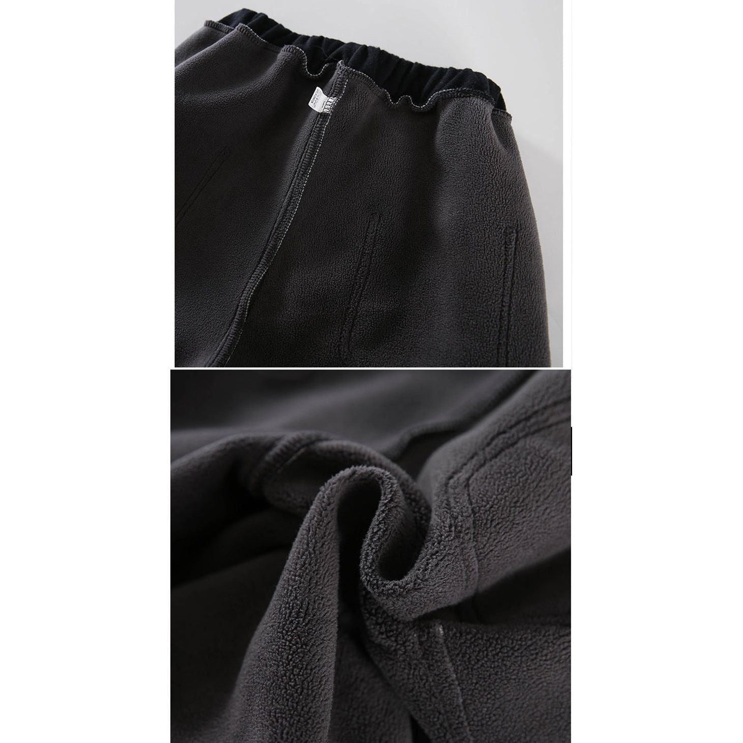 Boys' Casual Pants Thickened Plus Velvet Middle-aged Kids