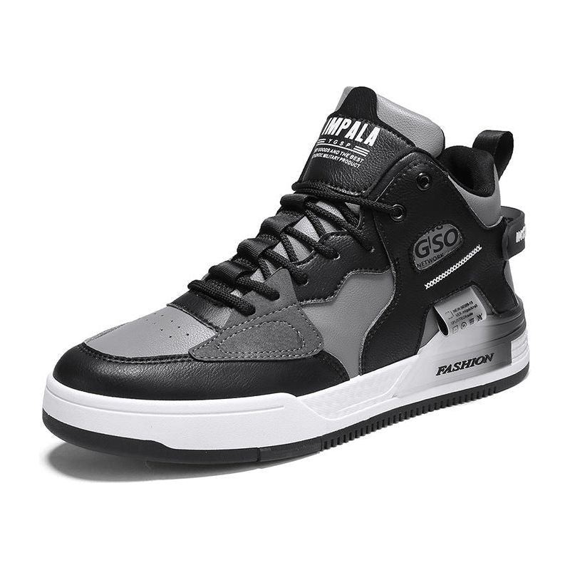 Men's Canvas High-top Sports Casual Shoes - Jointcorp