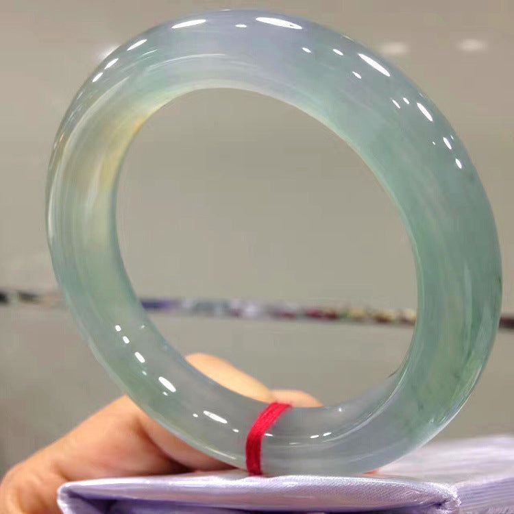 Women's Fashion Permeable Round Bar Jade Bracelets - Jointcorp