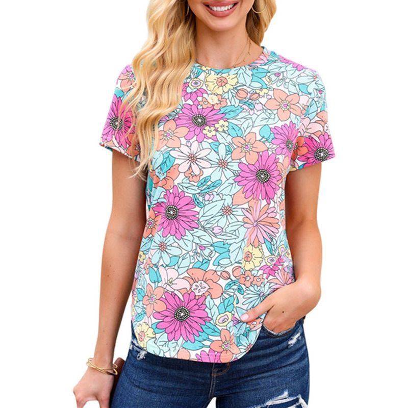 Fashion Round Neck Pullover Short Sleeve - Jointcorp