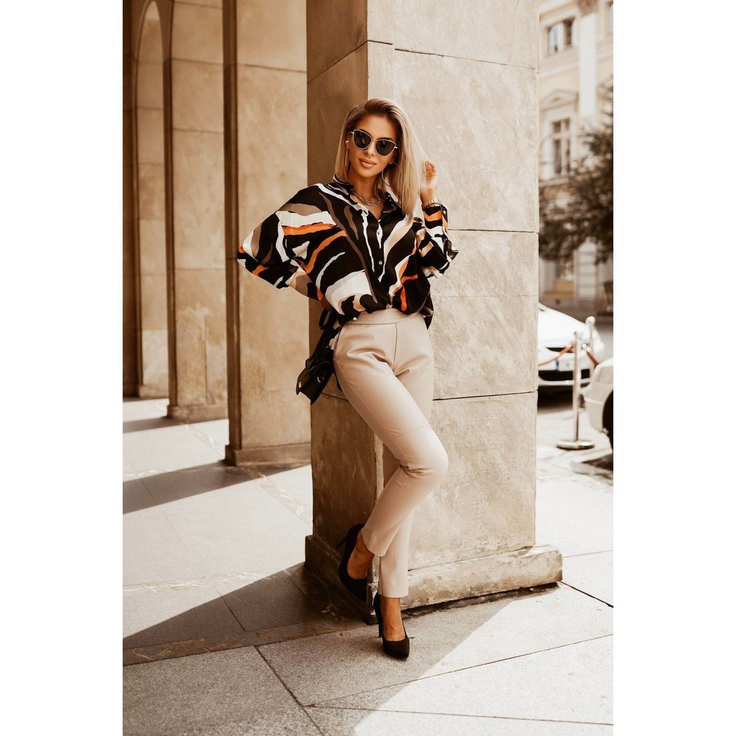 Loose Large Women's Long-sleeved Top