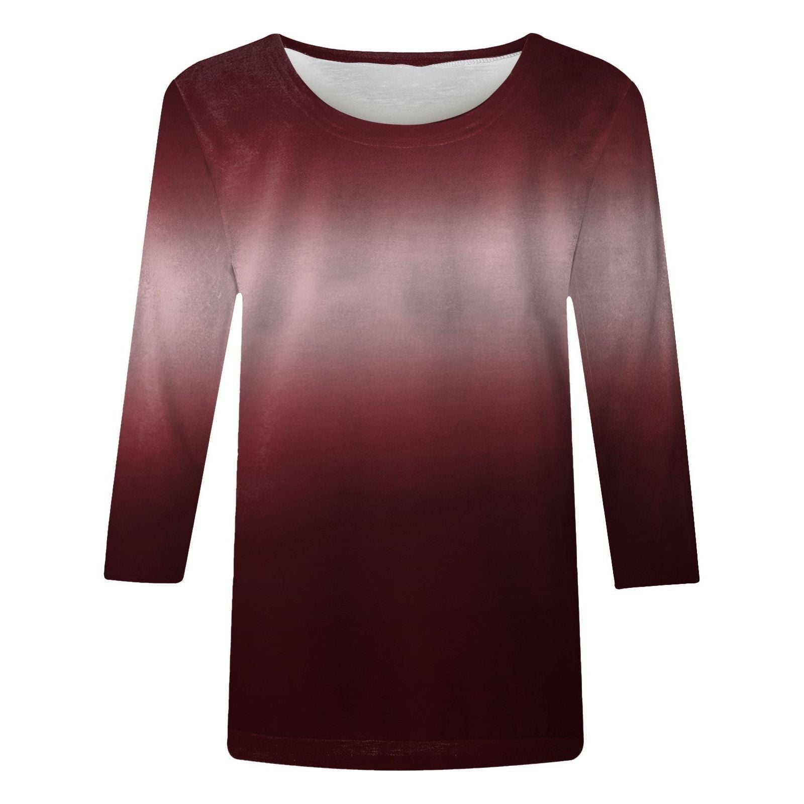 Women's Printed Crew Neck Top - Jointcorp