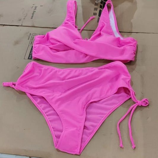 Fashion Strappy Bikini Swimsuit Woman