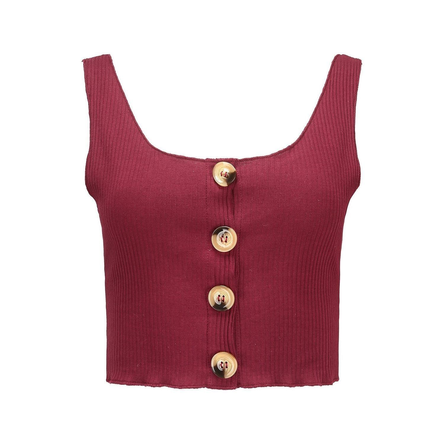 V-neck Nightclub Backless Camisole Lace-up Sleeveless Bottoming Top