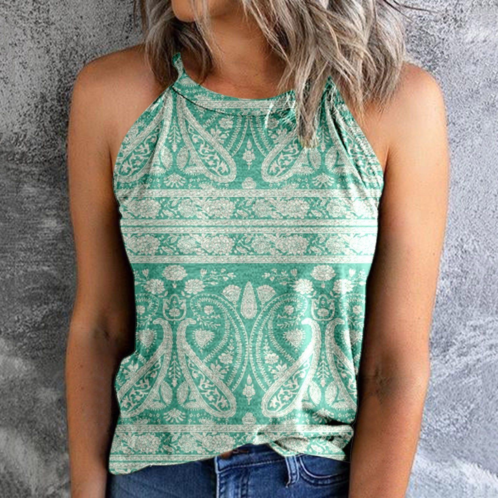 Bohemian Printed Ethnic Style Vest