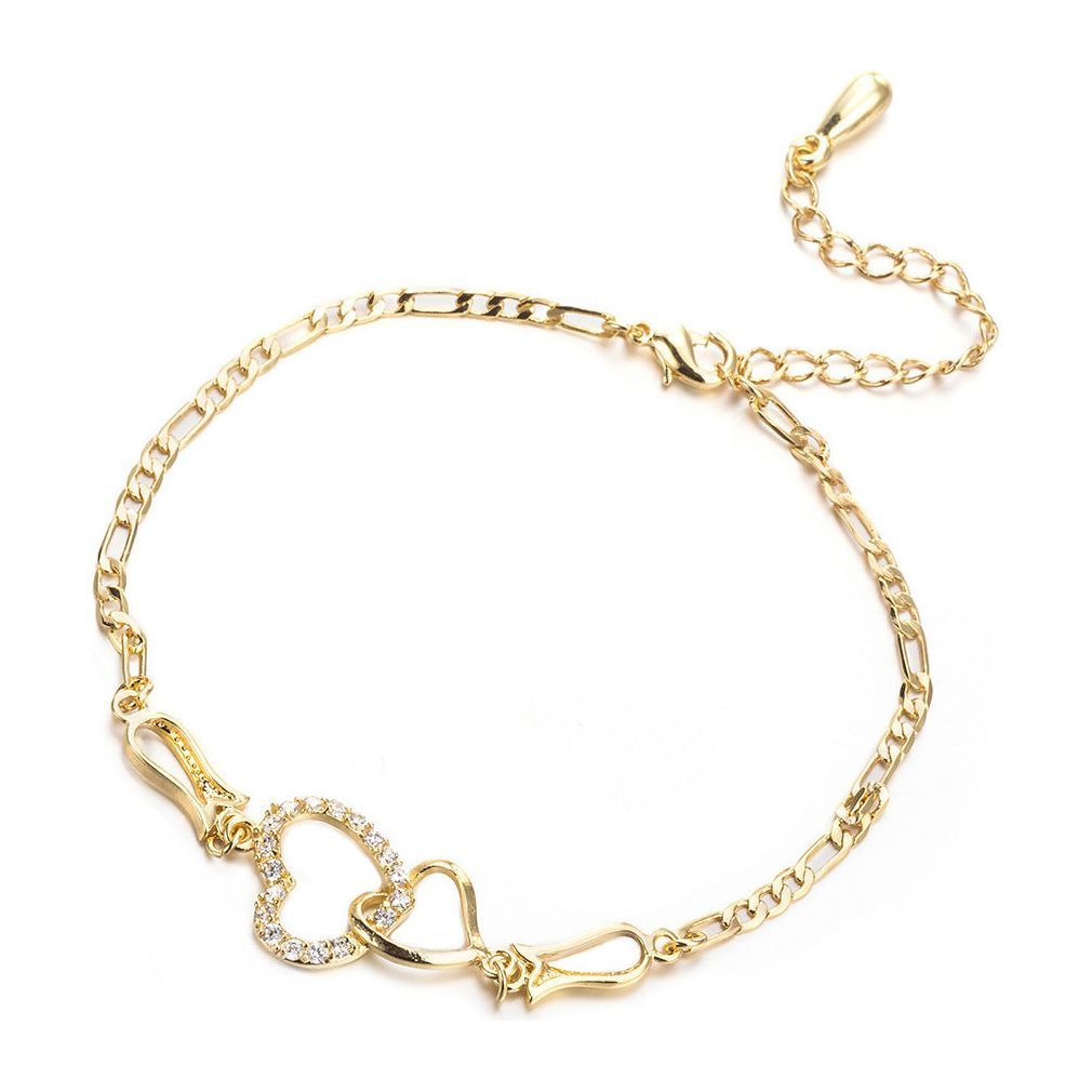 Fashion Double Heart Bracelet Women's Jewelry - Jointcorp