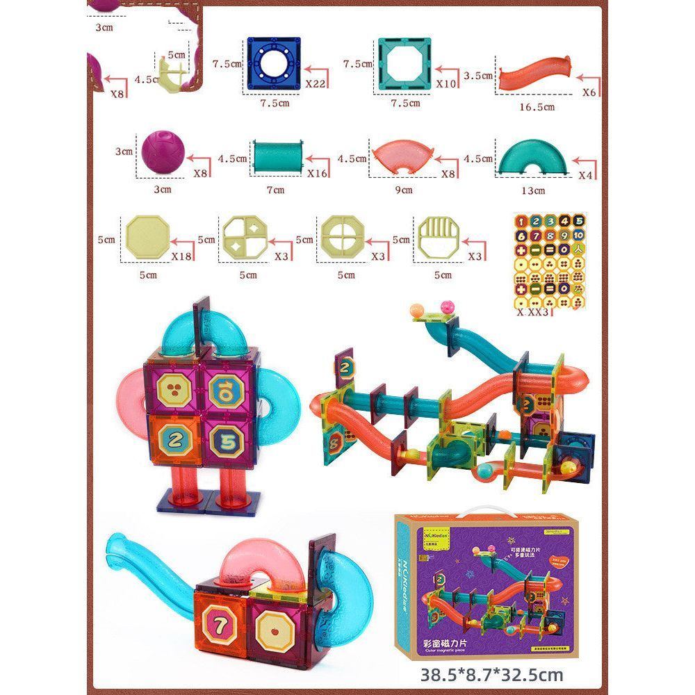 Newkey Assembled Building Blocks Baby Educational Toys