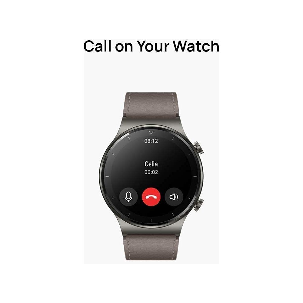 HUAWEI WATCH GT 2 Pro Smartwatch, 1.39" AMOLED HD Touchscreen, 2-Week Battery Life, GPS and GLONASS, SpO2, 100+ Workout Modes, Bluetooth Calling, Heartrate Monitoring, Grey