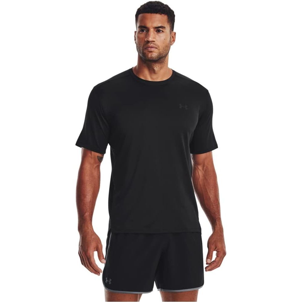 Under Armour Mens Under Armour Tech Vent SS-BLK Shirt