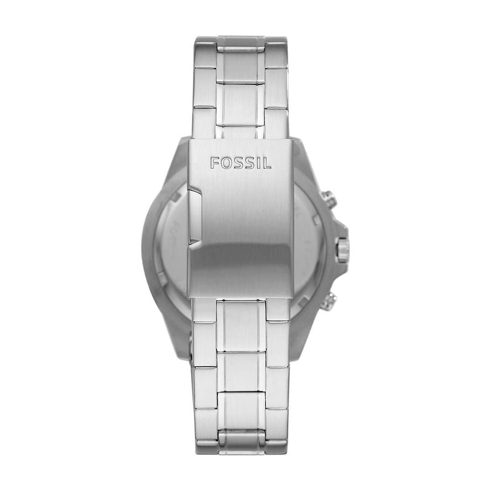 Fossil Garrett Men's Blue Dial Stainless Steel Analog Watch - FS5623