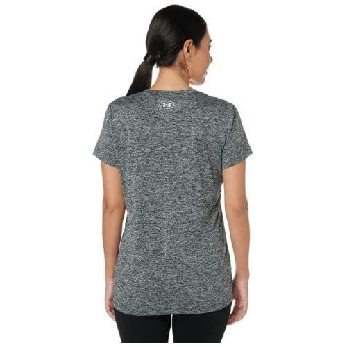 Under Armour Women's Tech Short Sleeve V Neck- Twist Top (pack of 1)