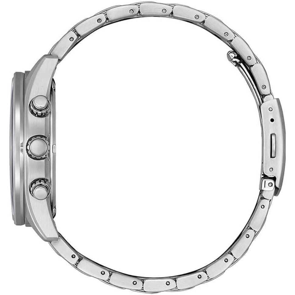 Citizen Men's Chronograph Japanese Quartz Watch with Stainless Steel Strap CA0770-72X, Silver, bracelet