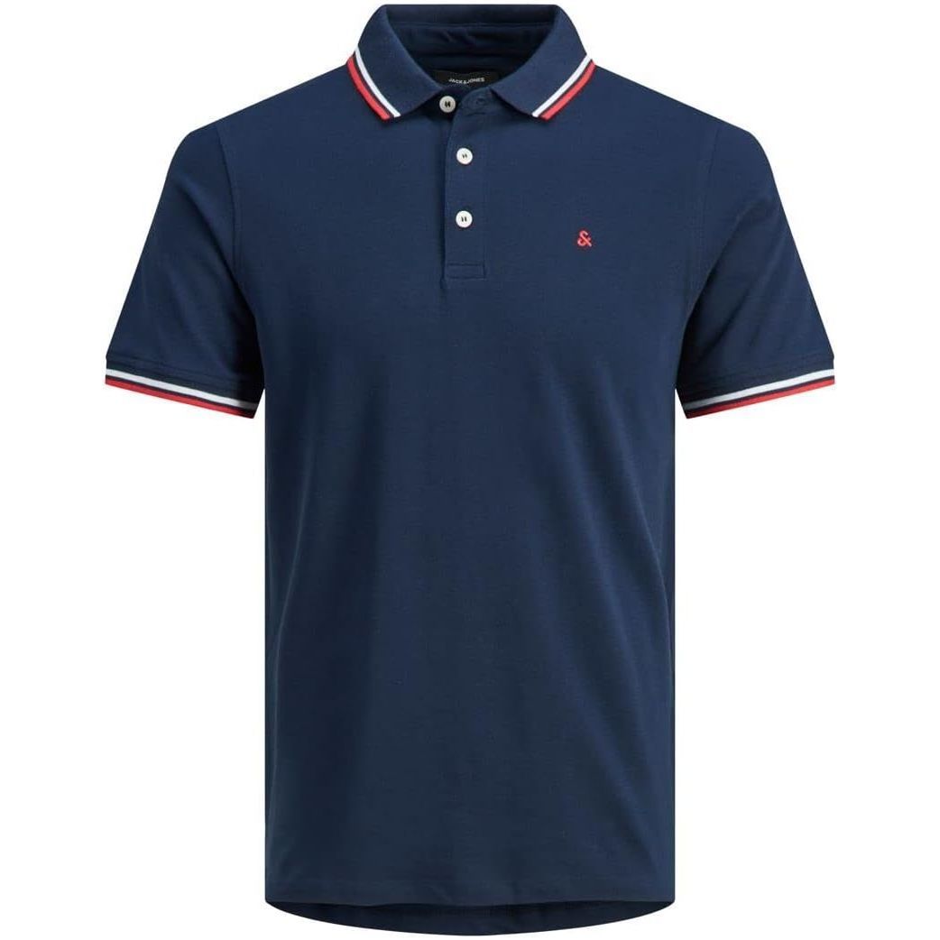 Jack & Jones Men's Jjepaulos Polo Ss Noos Ps Polo Shirt