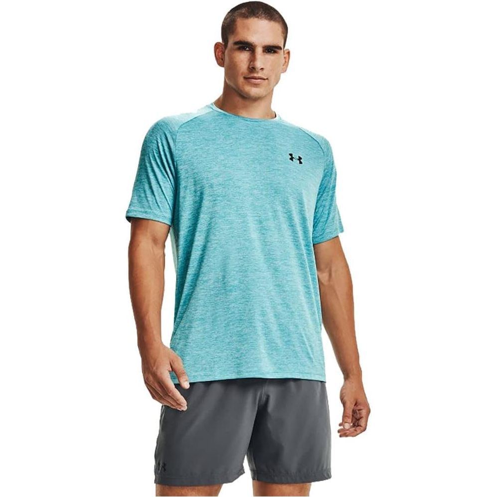Under Armour Men's UA Tech 2.0 SS Tee Light and Breathable Sports T-Shirt, Gym Clothes With Anti-Odour Technology (pack of 1)