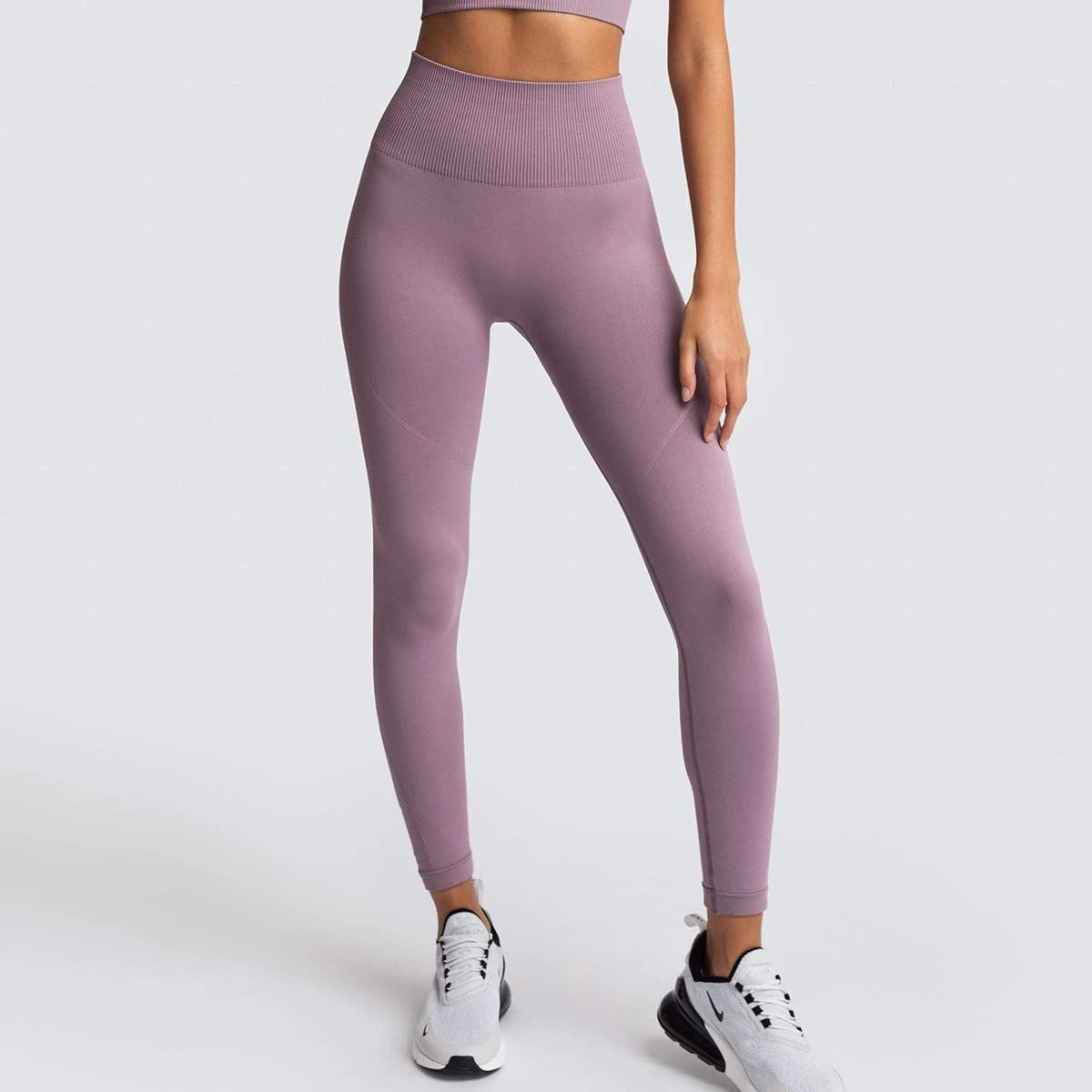 Women’s Yoga Outfits 2 piece Set Workout Tracksuits Sports Bra High Waist Legging Active Wear Athletic Clothing Set (L, Blackish Green)