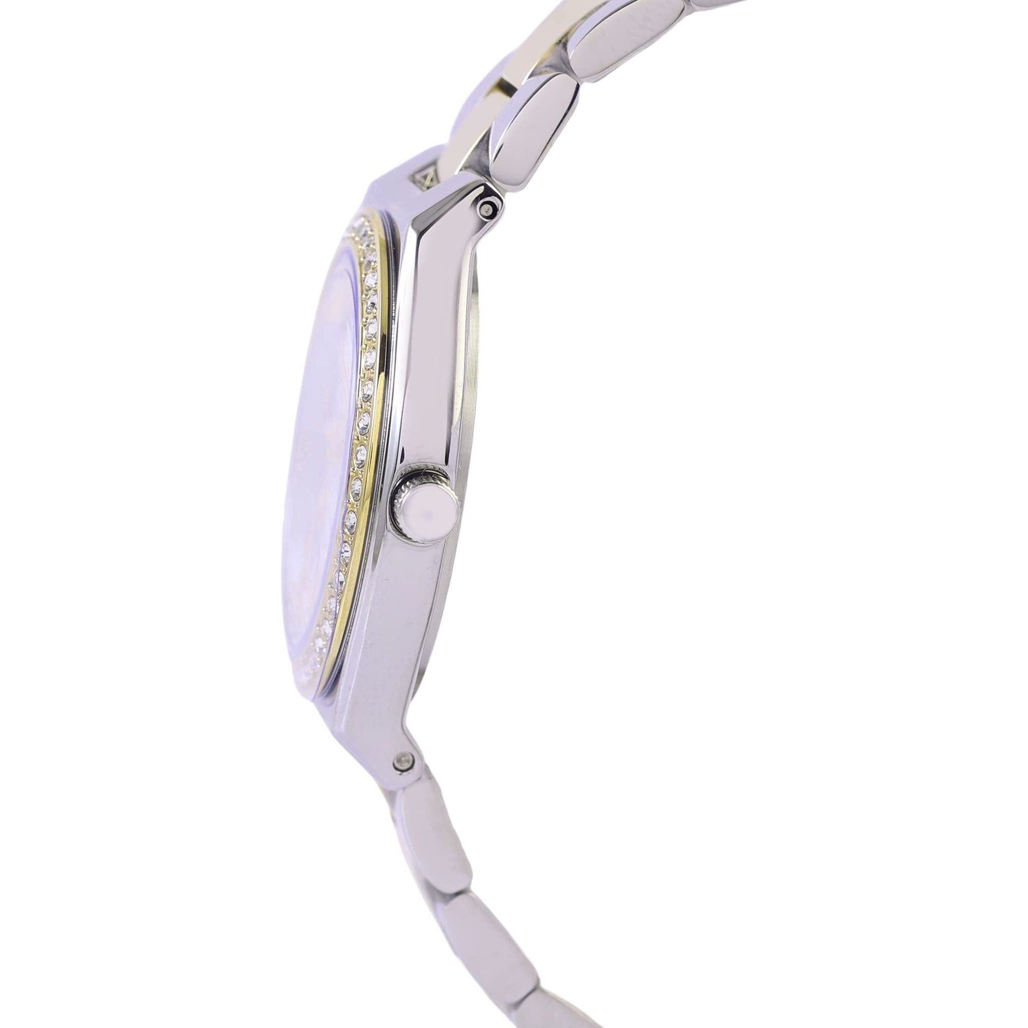 Daniel klein Silver Color Stainless Steel Strap Watch for Women DK.1.13040-5, Silver, multi, bracelet