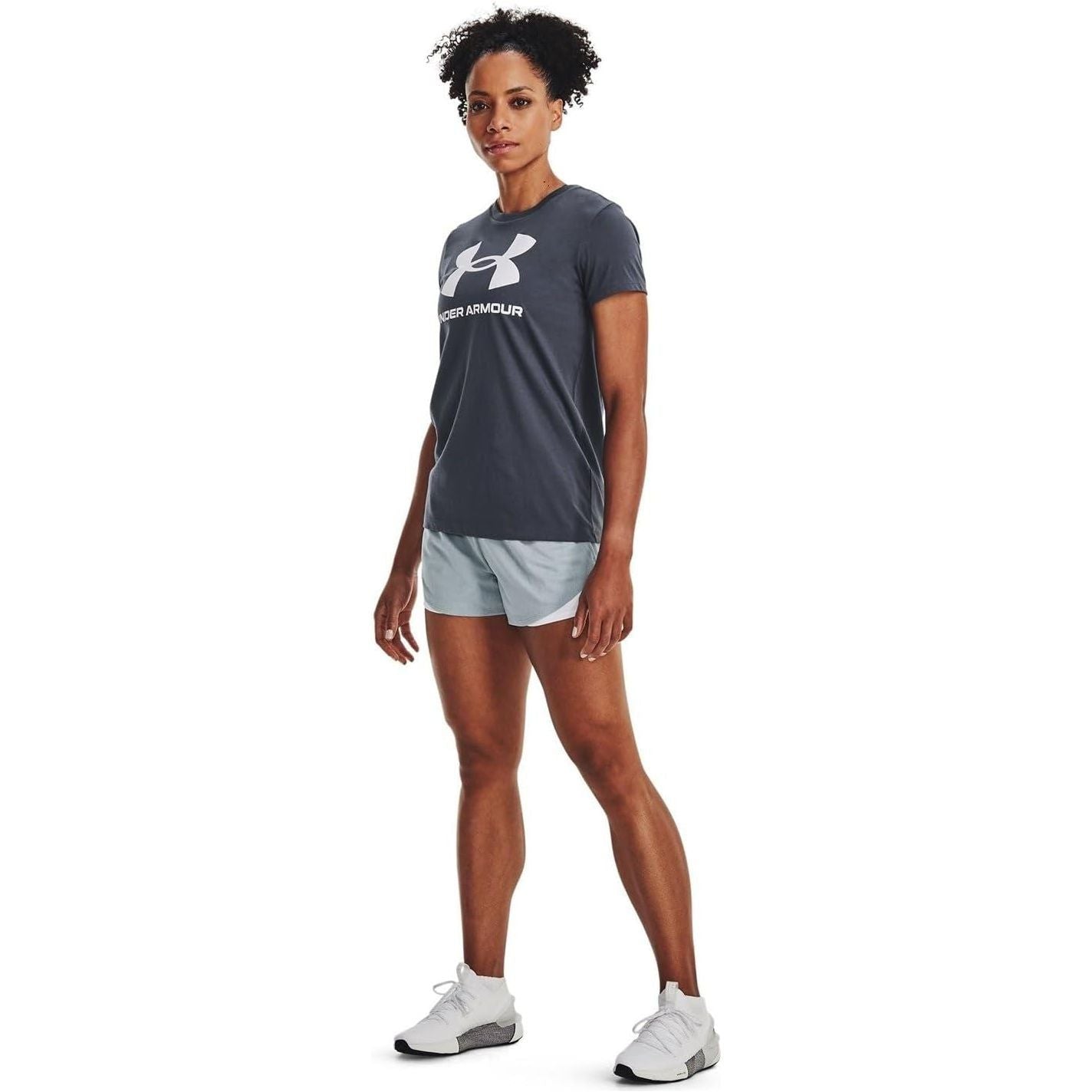 Under Armour Women's UA SPORTSTYLE LOGO SS Shirt