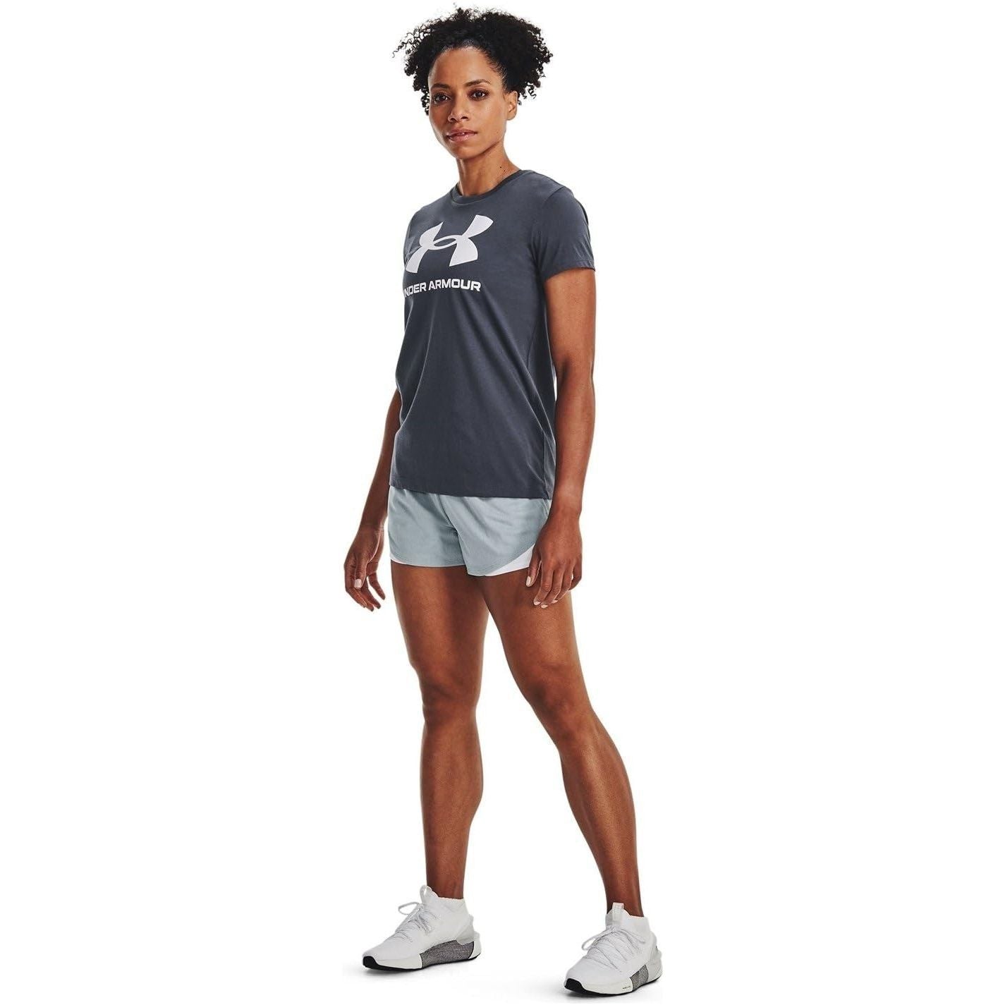 Under Armour Women's UA SPORTSTYLE LOGO SS Shirt