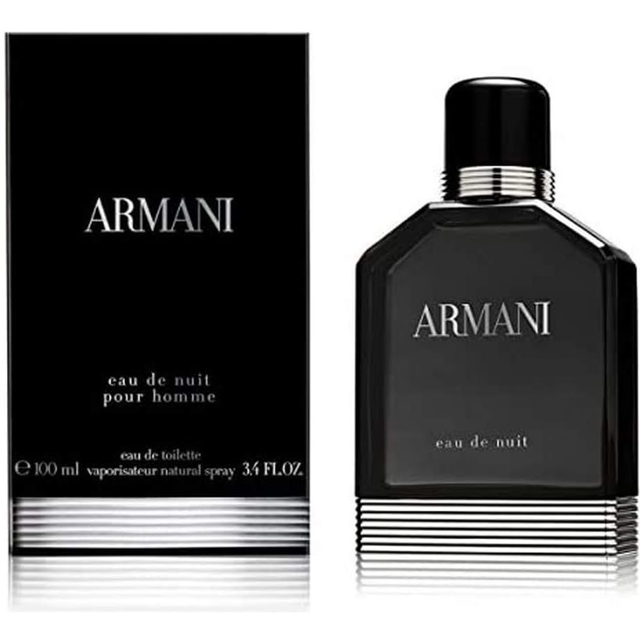 Eau de Nuit by Giorgio Armani for Men - Eau de Toilette, 100ml