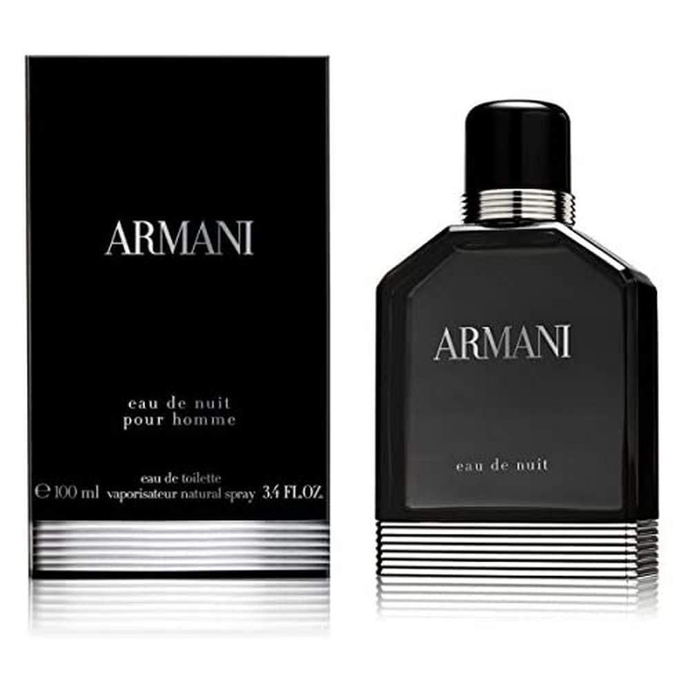 Eau de Nuit by Giorgio Armani for Men - Eau de Toilette, 100ml