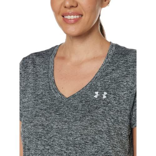 Under Armour Women's Tech Short Sleeve V Neck- Twist Top (pack of 1)