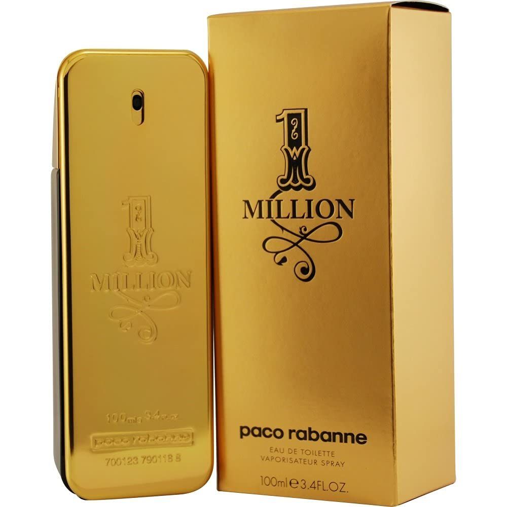 1 Million by Paco Ra.banne Eau De Toilette Spray 3.4 oz for Men