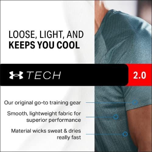 Under Armour Women's Tech Short Sleeve V Neck- Twist Top (pack of 1)