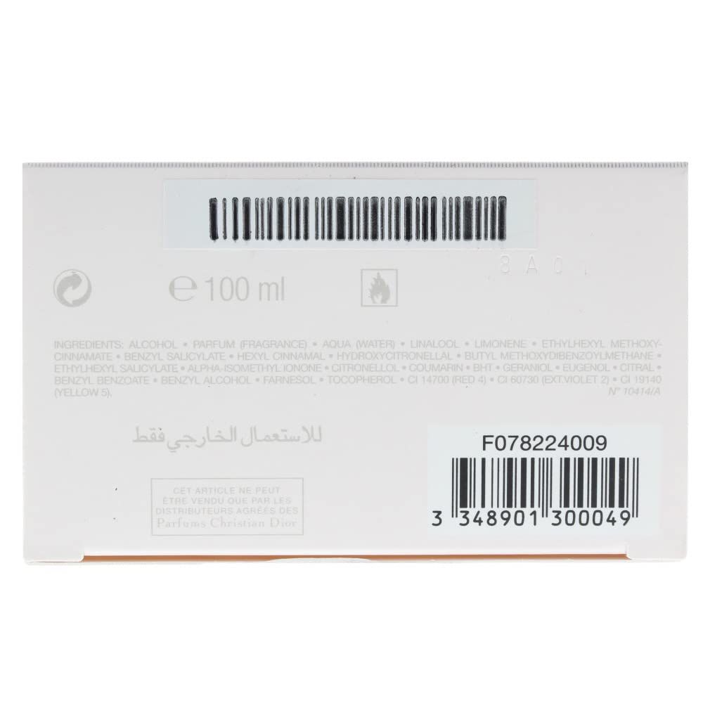 Dior Christian Dior Miss Dior Absolutely Blooming Women's Eau de Parfum Spray, 3.4 Ounce, 100ml