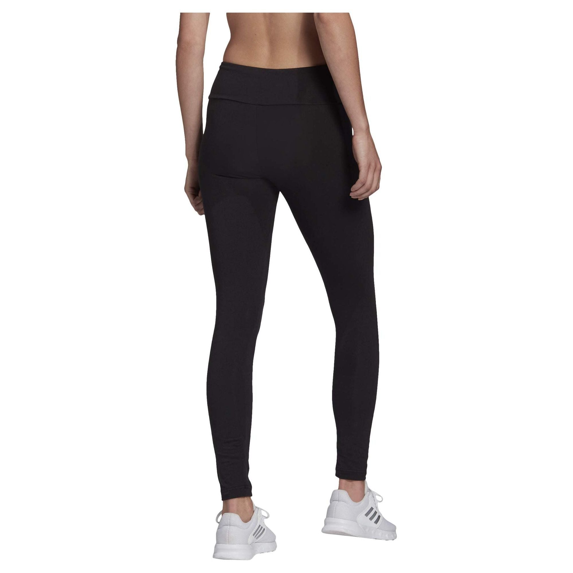 adidas womens ESSENTIALS HIGH-WAISTED LOGO LEGGINGS Tights