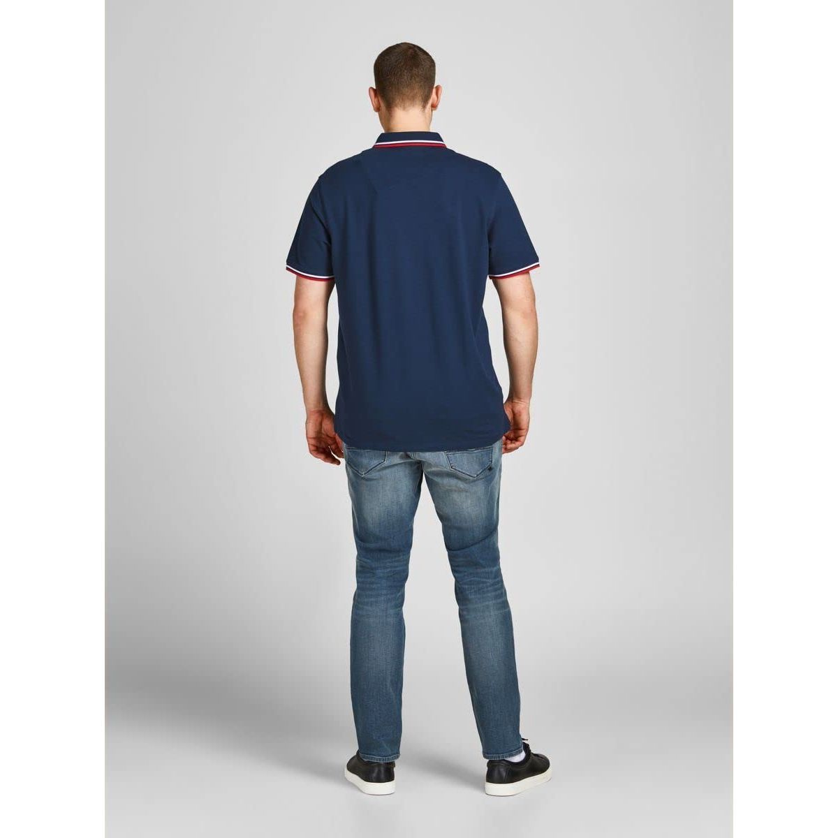 Jack & Jones Men's Jjepaulos Polo Ss Noos Ps Polo Shirt