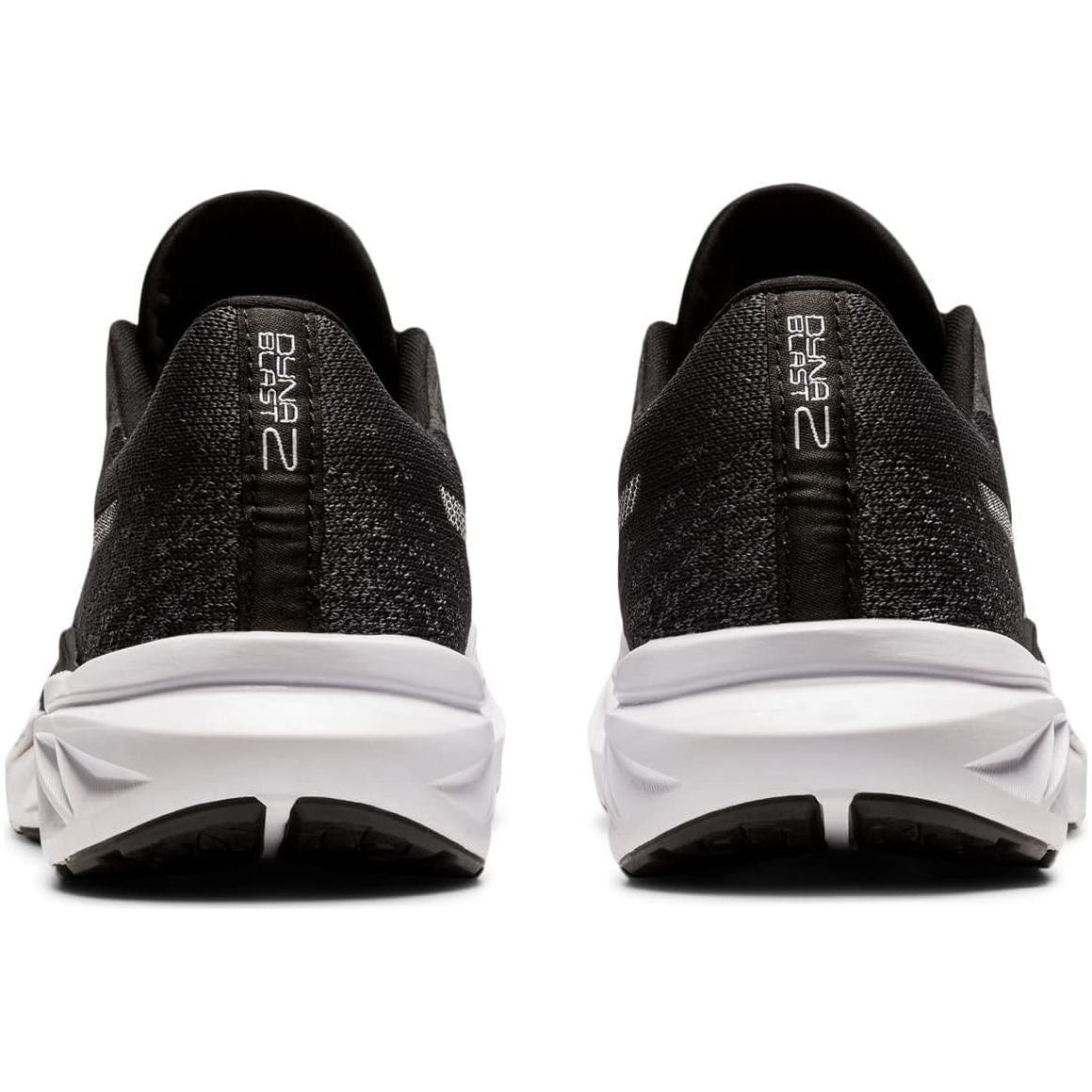 ASICS Women's DYNABLAST 2 Running Shoes, 9.5, Black/White