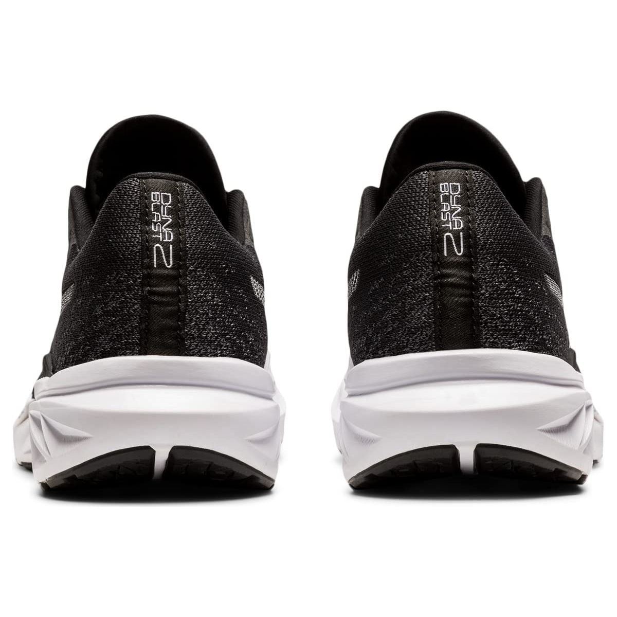 ASICS Women's DYNABLAST 2 Running Shoes, 9.5, Black/White