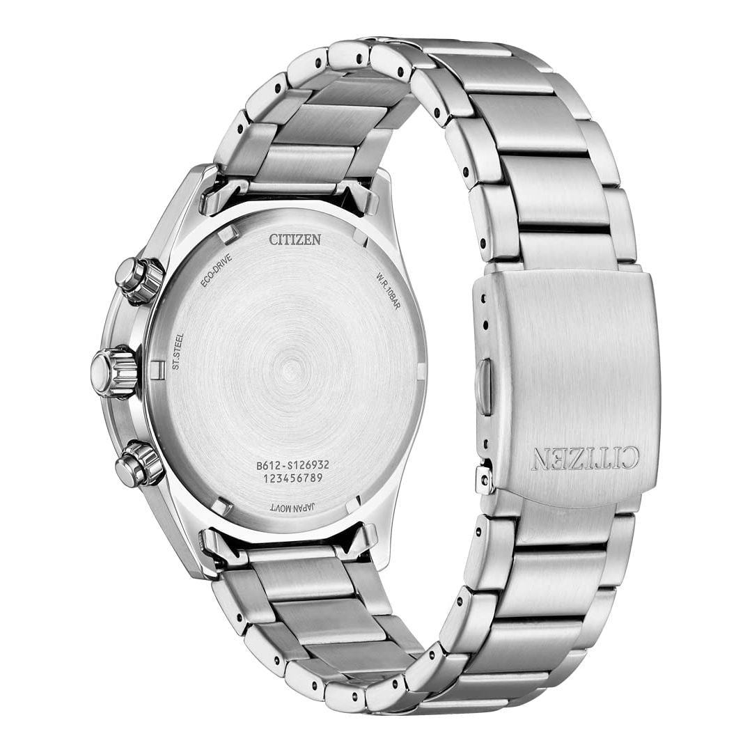 Citizen Men's Chronograph Japanese Quartz Watch with Stainless Steel Strap CA0770-72X, Silver, bracelet