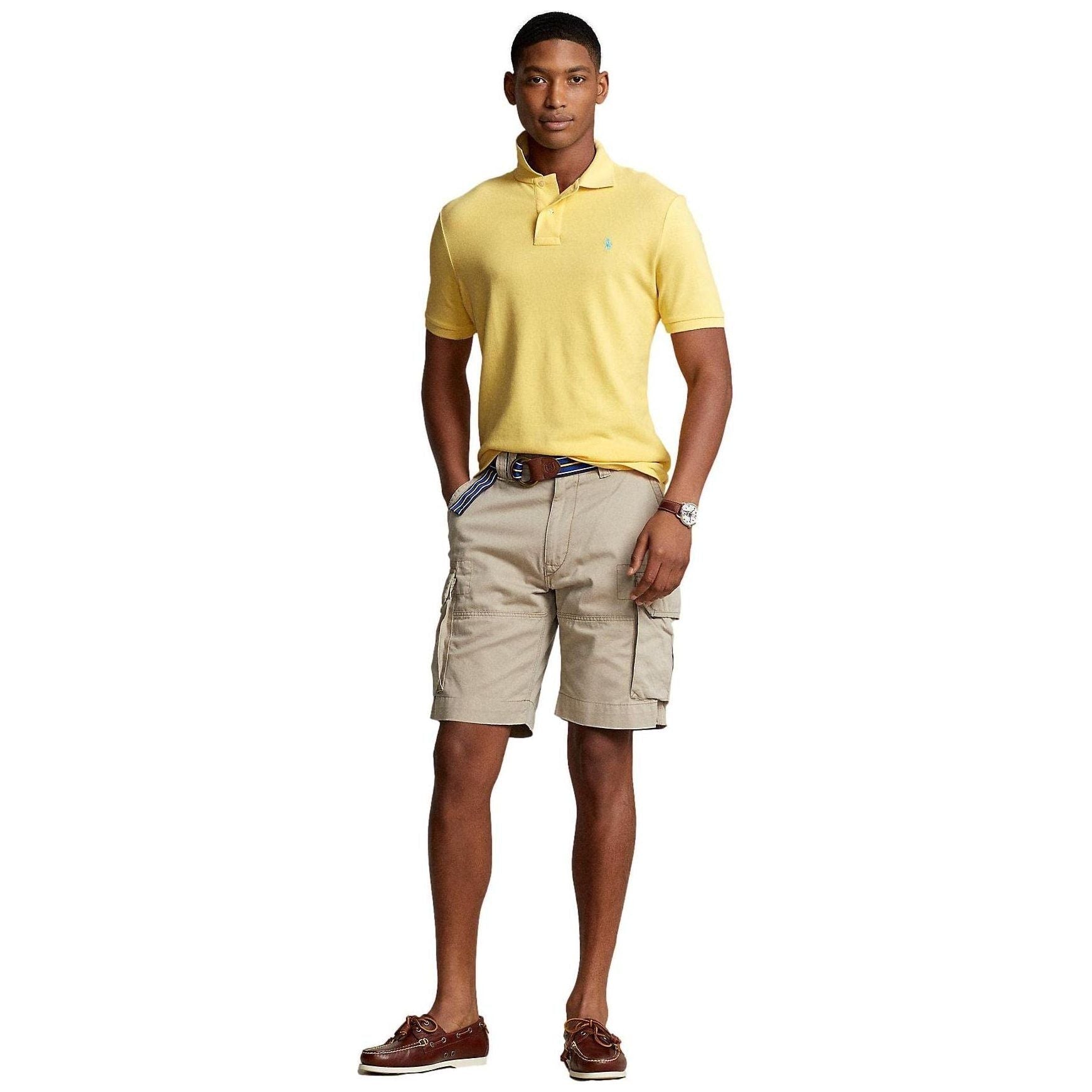 POLO RALPH LAUREN Mens Custom Slim Fit Mesh Polo Polos