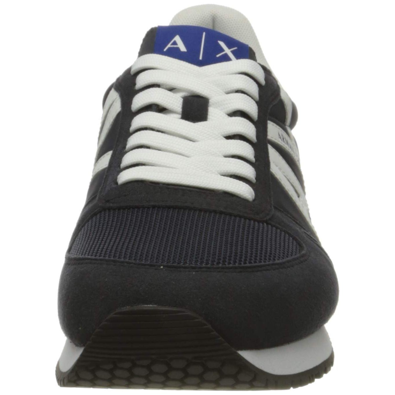 Armani Exchange Men's Micro Suede Multicolor Sneakers
