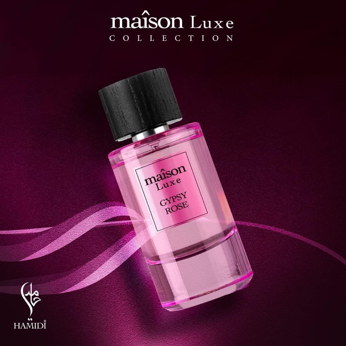 Hamidi Non Alcoholic Maison Luxe Gypsy Rose Floral Eau de Parfum 110ml - perfume for men - perfume for women - fragrance - New Collections